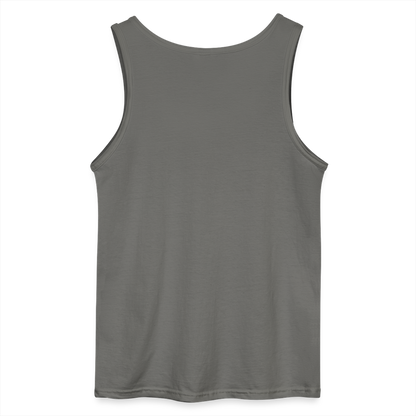 TEDDY BEAR'S BUKKAKE - MEN'S TANK TOP - charcoal grey