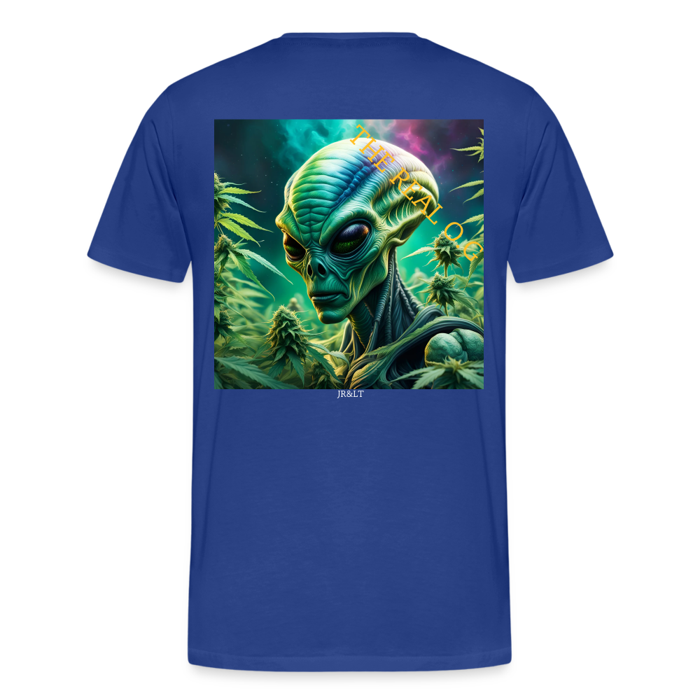 THE REAL ALIEN O.G!! MENS PREMIUM T-SHIRT - royal blue