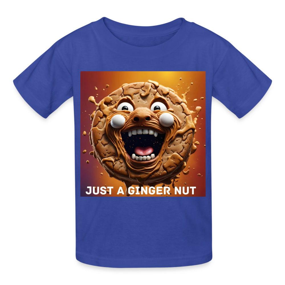 GINGER NUT - CHILDREN'S T-SHIRT - royal blue