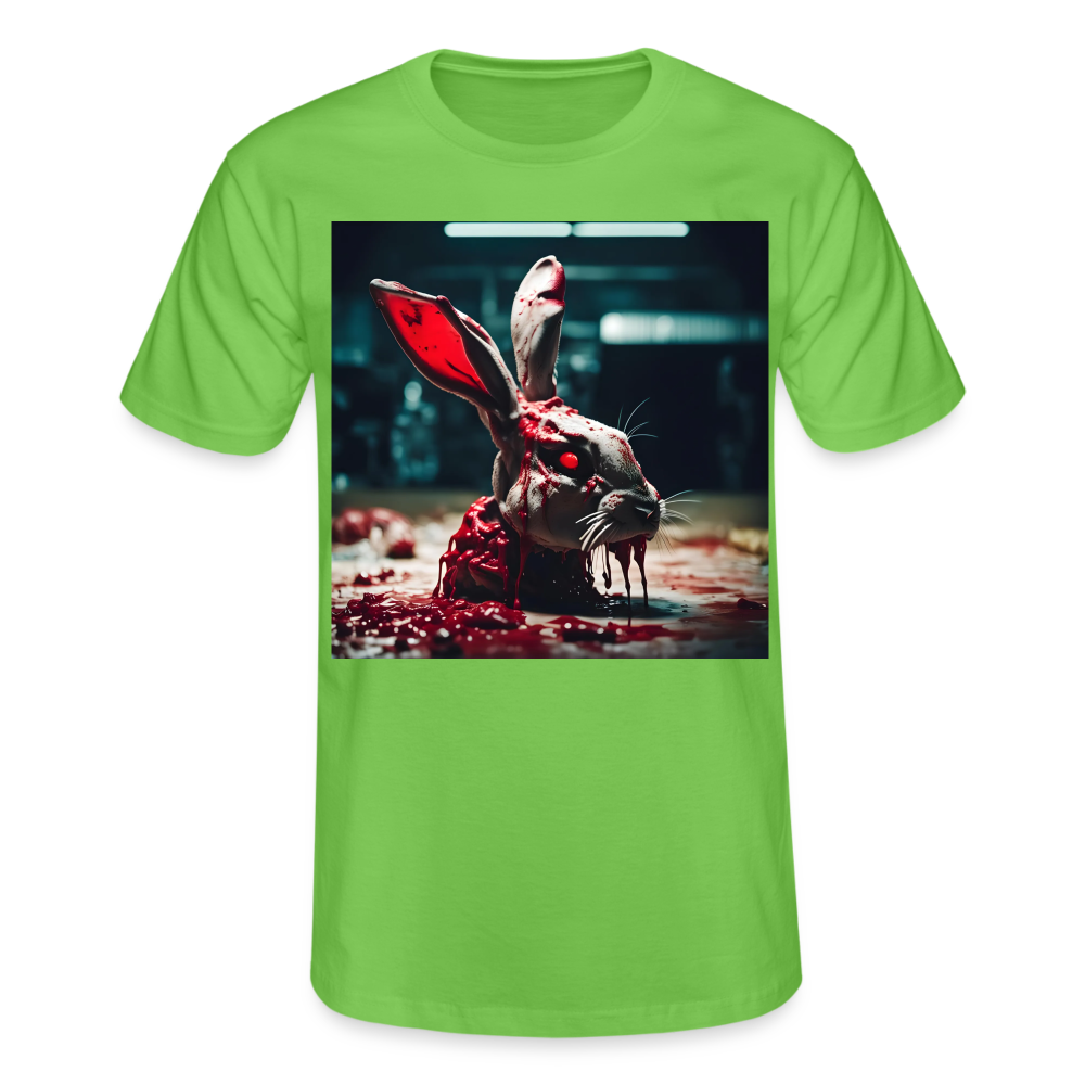 UNLUCKY RABBIT HEAD!! MEN'S CLASSIC T-SHIRT - light green