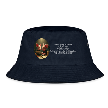 APPRECIATION - BUCKET HAT - navy