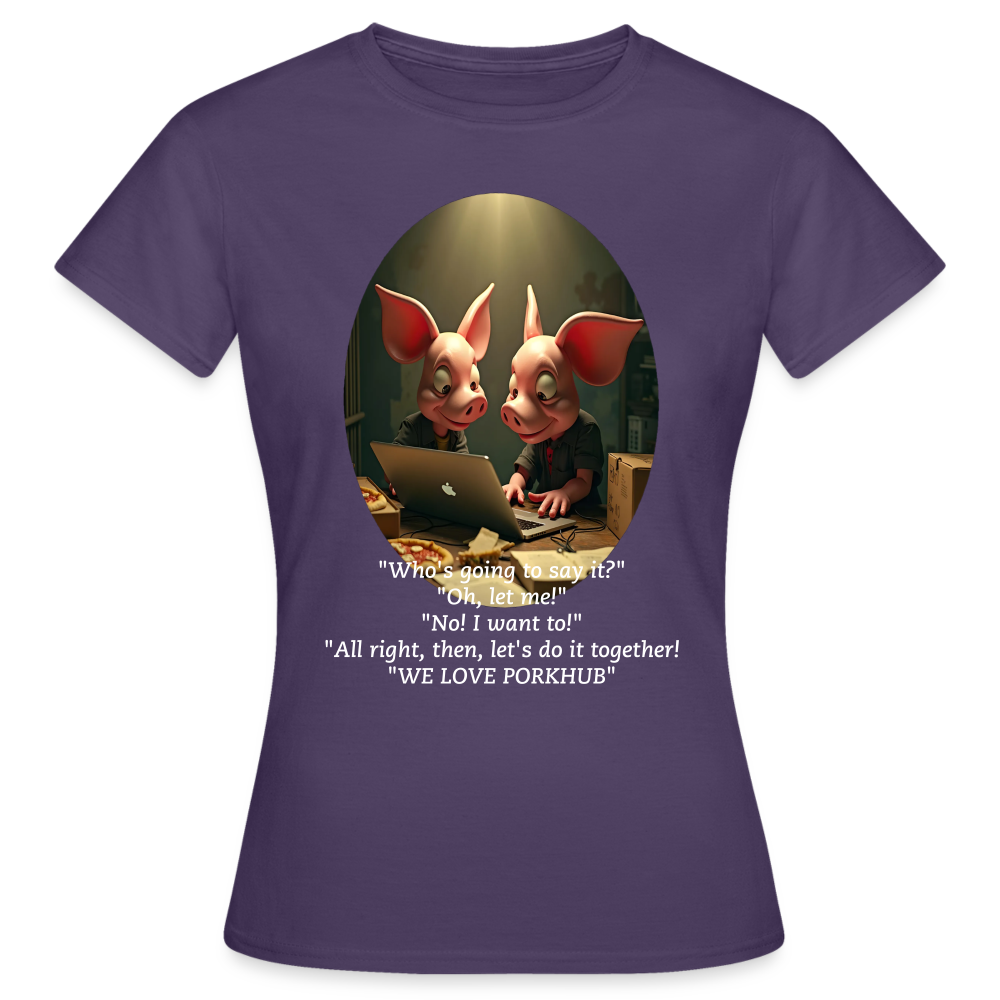 APPRECIATION!! WOMEN'S CLASSIC T-SHIRT - dark purple