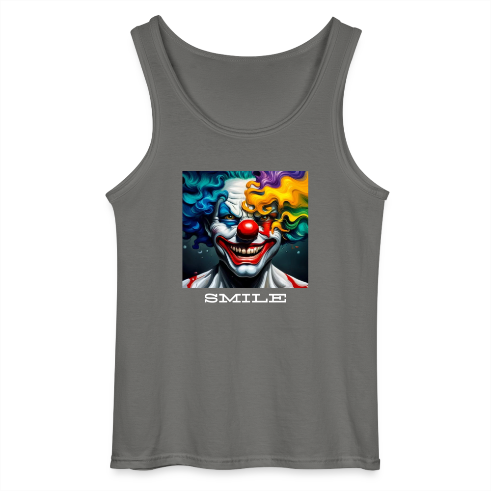 BO BO'S UNCLE JACK- MEN'S TANK TOP - charcoal grey