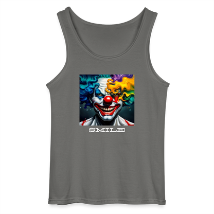 BO BO'S UNCLE JACK- MEN'S TANK TOP - charcoal grey