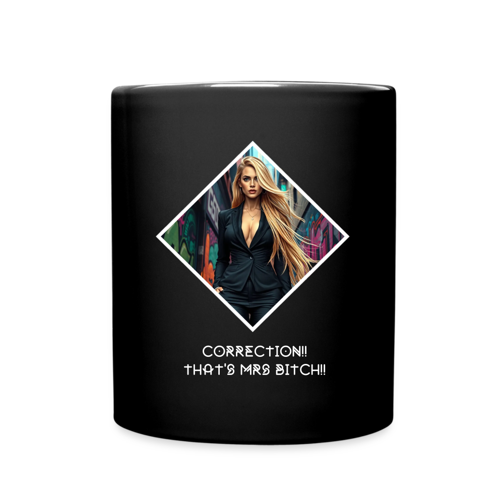 CORRECTION THAT'S MRS BITCH - MUG - black