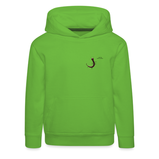 DO THE HAPPY DANCE - CHILDREN'S HOODIE - light green