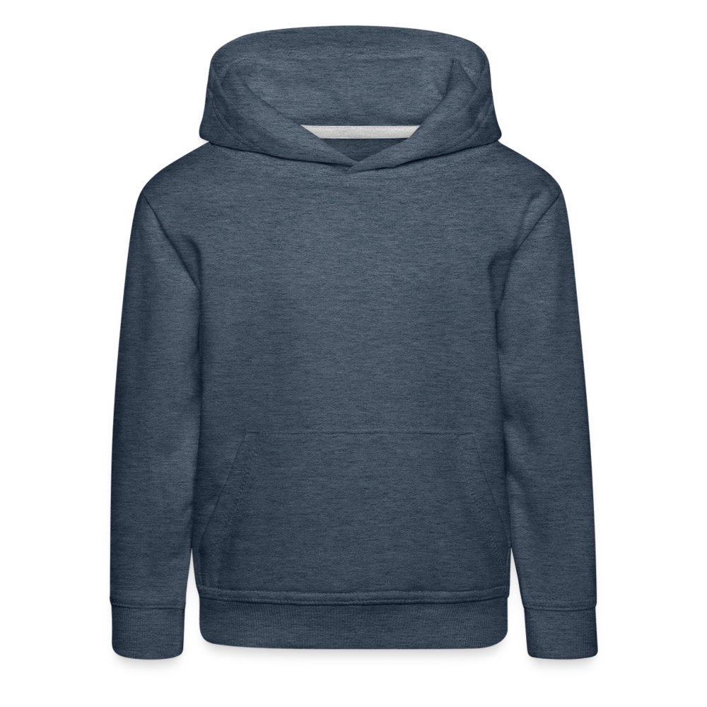 YING YANG - CHILDREN'S HOODIE - heather denim