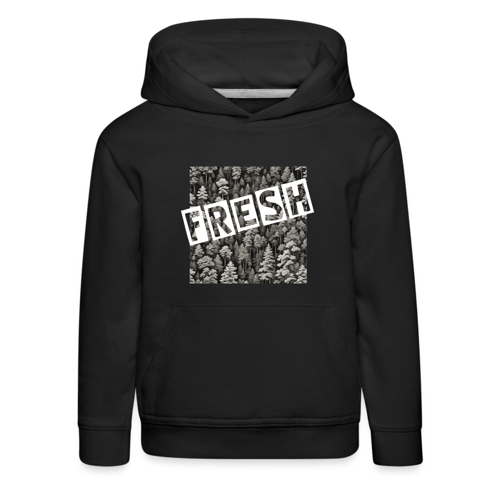 FRESH - CHILDREN'S HOODIE - black