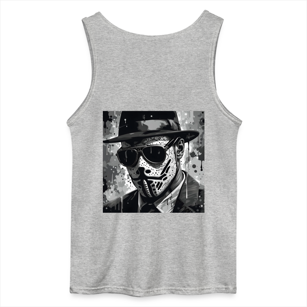 UNDERCOVER AGENT - MEN'S TANK TOP - sports grey