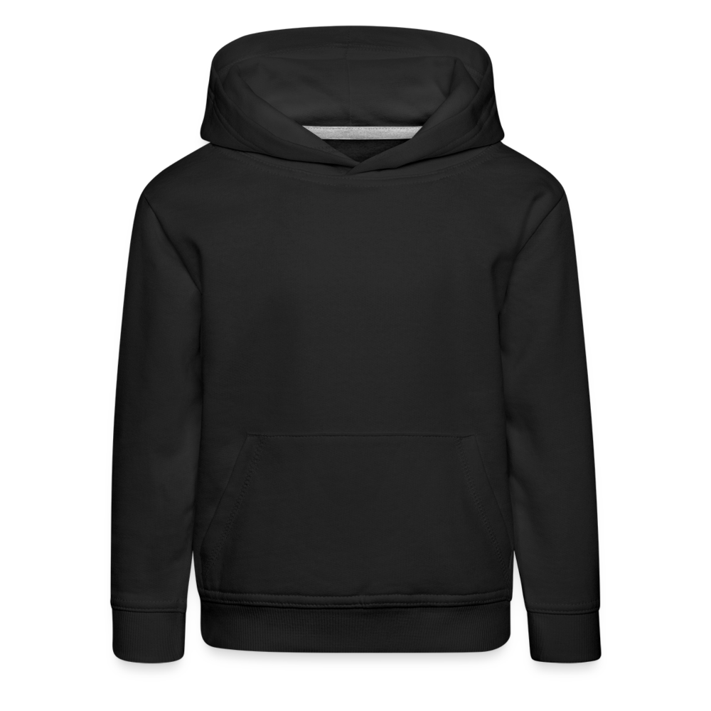 YING YANG - CHILDREN'S HOODIE - black