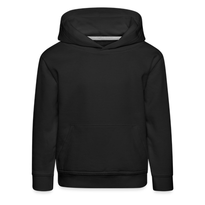 YING YANG - CHILDREN'S HOODIE - black