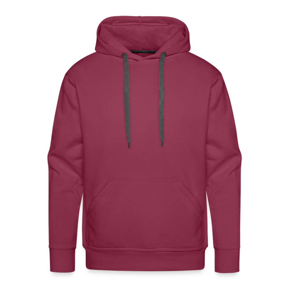 TEDDY BEAR'S BUKKAKE!! MEN'S HOODIE - bordeaux