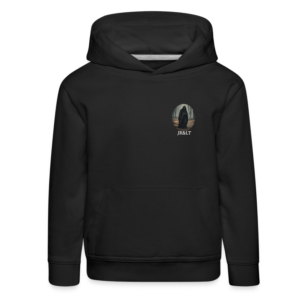 LONELY GRIM REAPER - CHILDREN'S HOODIE - black