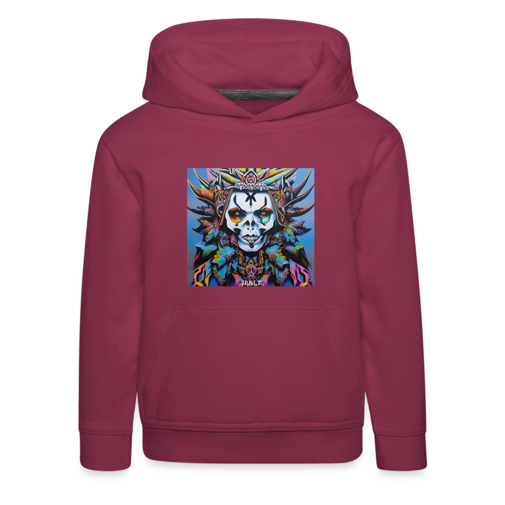 YUREI!! - CHILDREN'S HOODIE - bordeaux