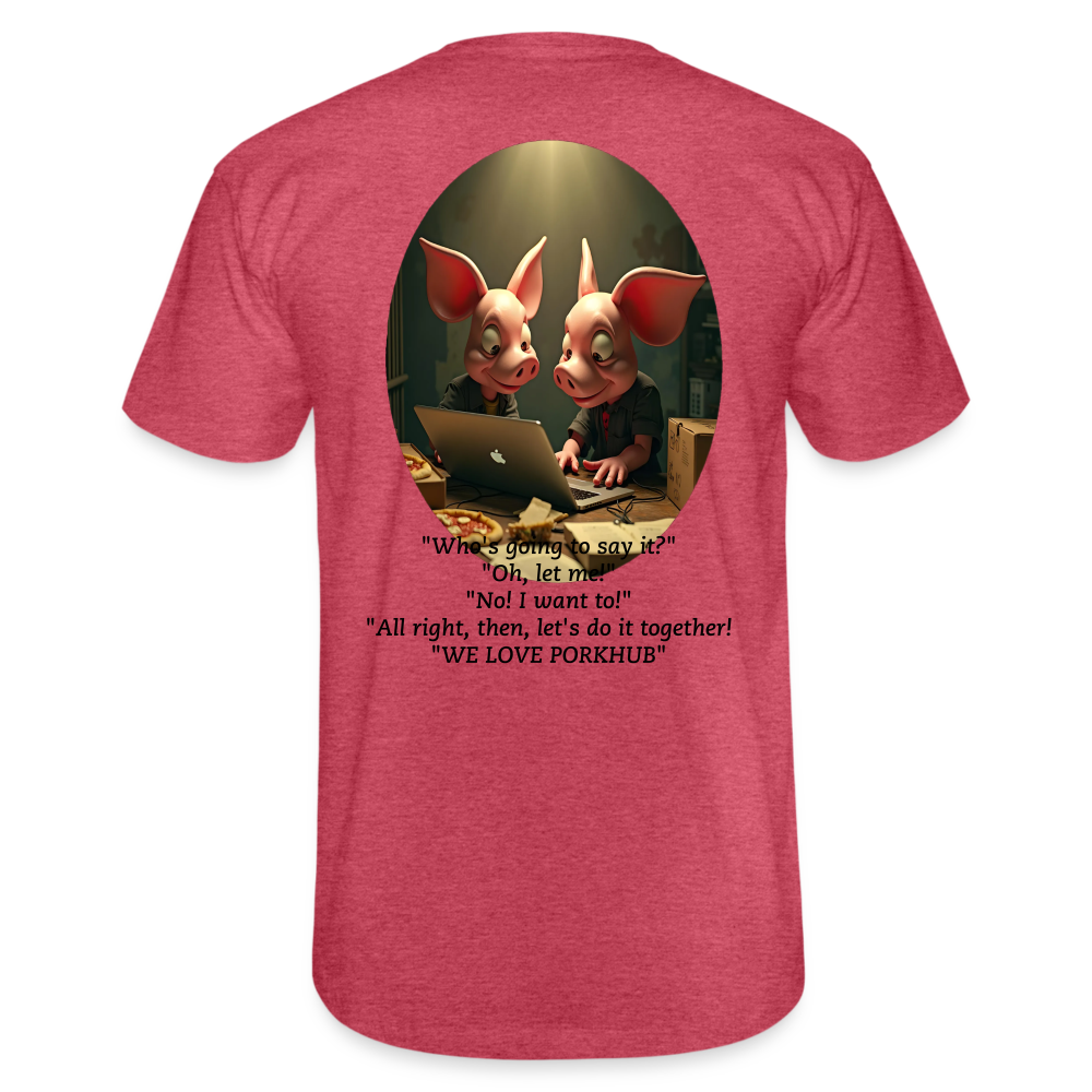 APPRECIATION!! MEN'S CLASSIC T-SHIRT - heather red