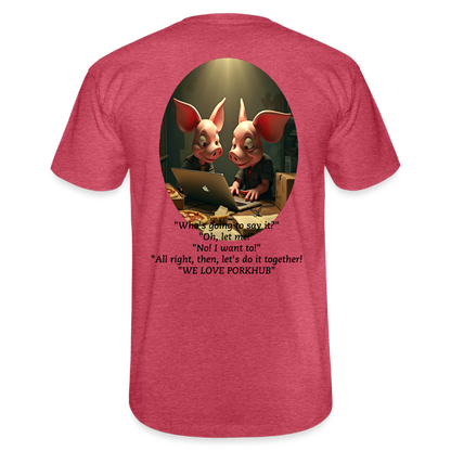 APPRECIATION!! MEN'S CLASSIC T-SHIRT - heather red