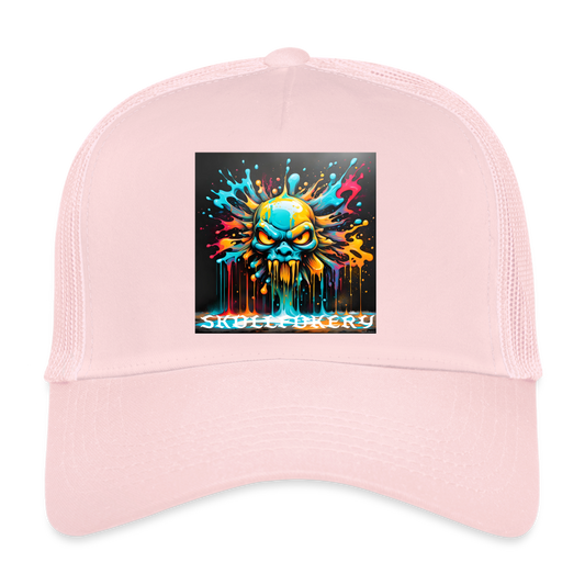 SKULLFUKERY - BREATHABLE HAT - pale pink