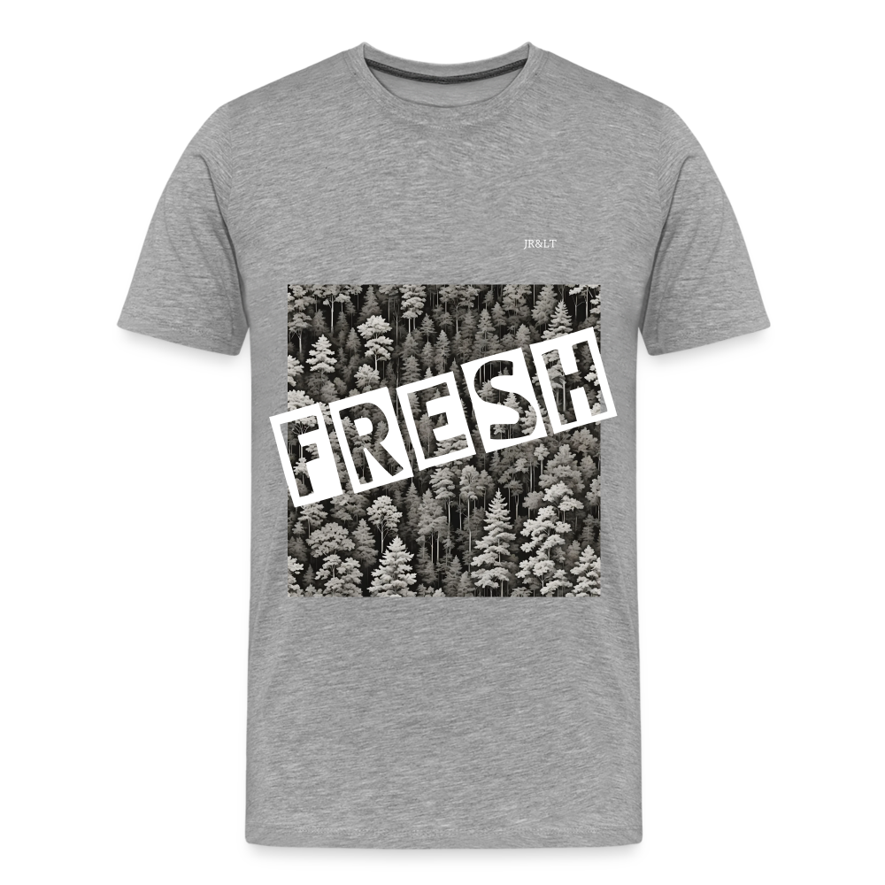 FRESH - MEN'S PREMIUM T-SHIRT - heather grey