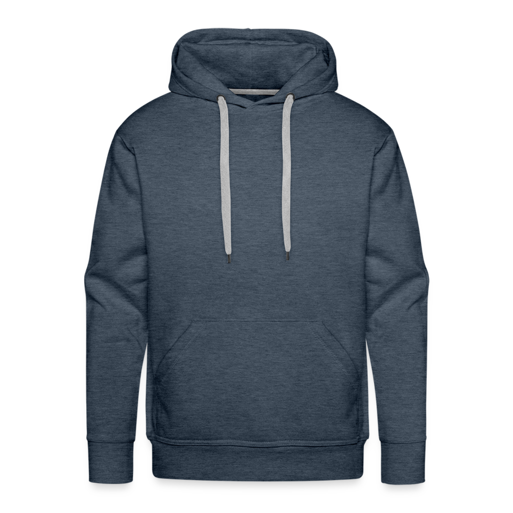 LONELY GRIM REAPER - MEN'S HOODIE - heather denim