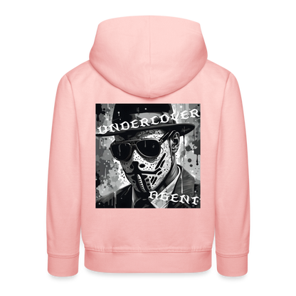 UNDERCOVER AGENT - CHILDREN'S HOODIE - crystal pink