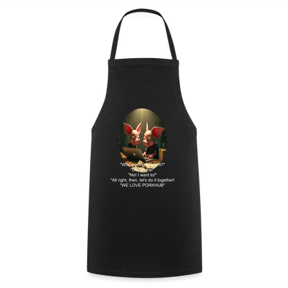 APPRECIATION - ADULT APRON - black