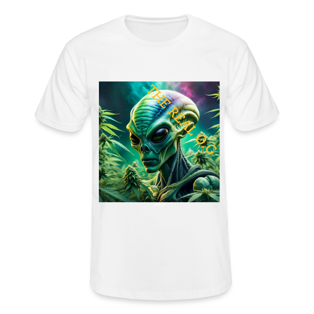 THE REAL ALIEN O.G!! MENS CLASSIC T-SHIRT - white