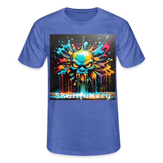 SKULLFUKERY - MEN'S CLASSIC T-SHIRT - heather blue