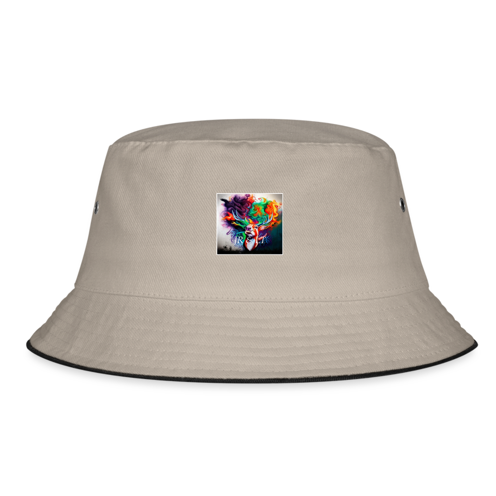 JR&LT® BUCKET HAT - khaki/black