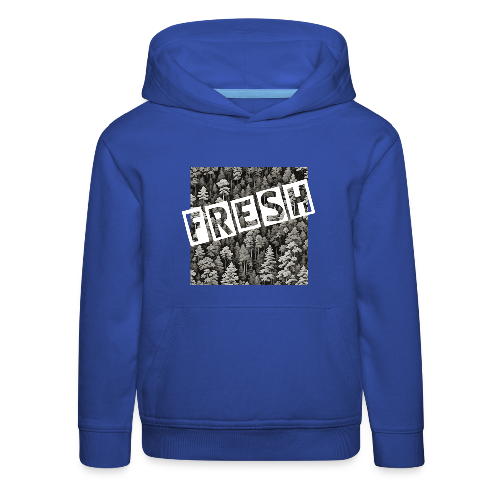 FRESH - CHILDREN'S HOODIE - royal blue