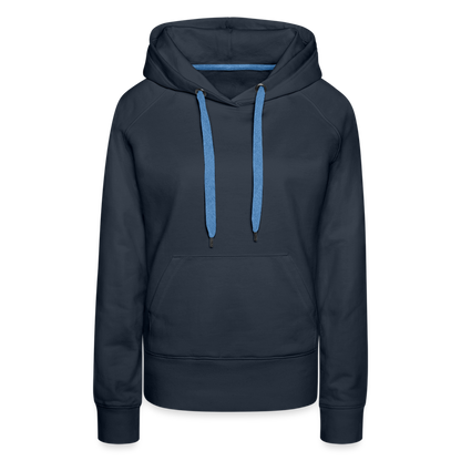 BO BO'S UNCLE JACK!! WOMEN'S HOODIE - navy