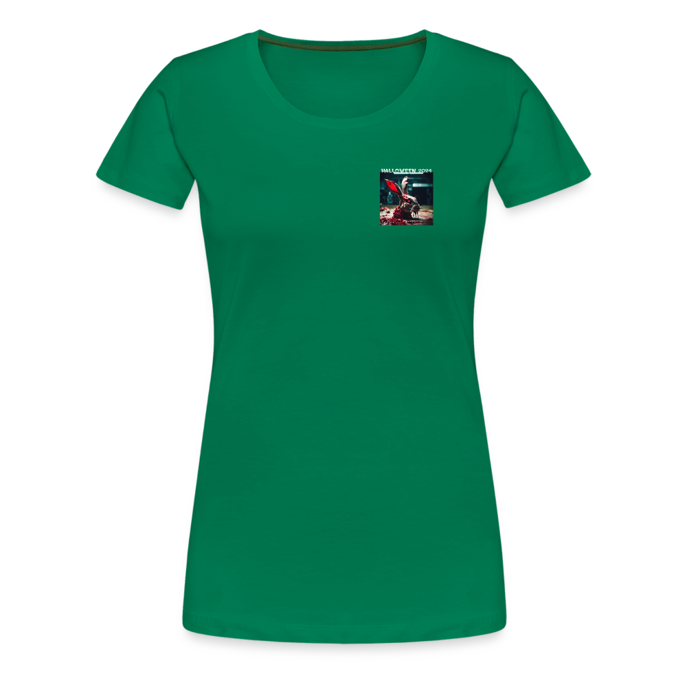 HALLOWEEN 2024 - WOMEN'S PREMIUM T-SHIRT - kelly green