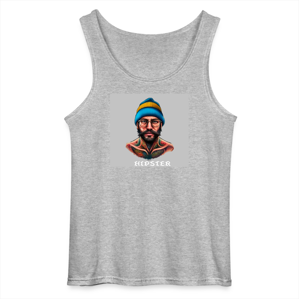 HIPSTER - MEN'S TANK TOP - sports grey