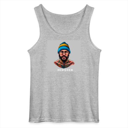 HIPSTER - MEN'S TANK TOP - sports grey