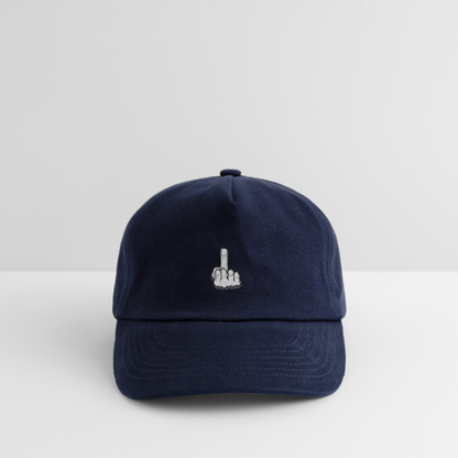 "FUCK OFF" 0 CHILLDREN'S BASEBALL CAP - navy