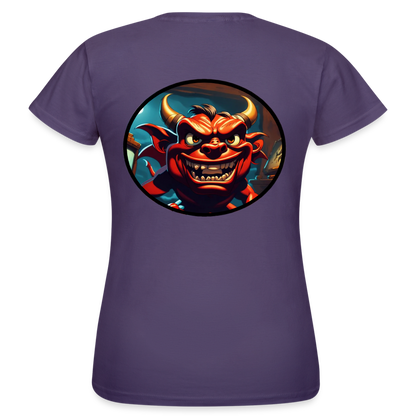 BABY DEVIL - WOMEN'S CLASSIC T-SHIRT - dark purple