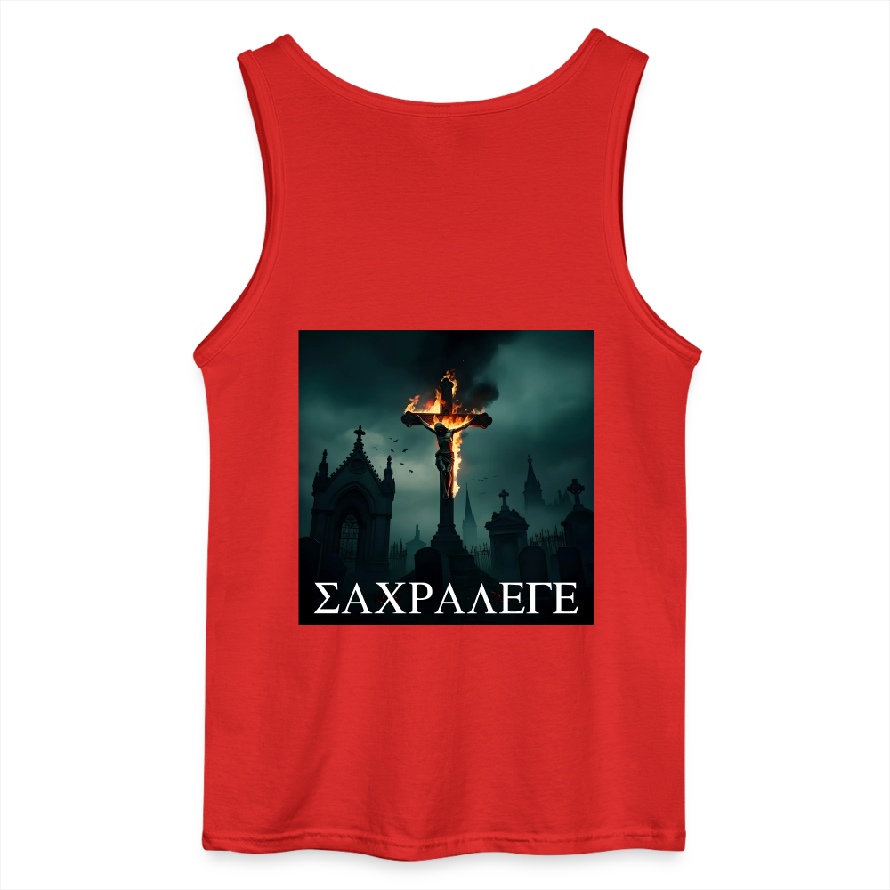 SACRILEGE - MEN'S TANK TOP - red