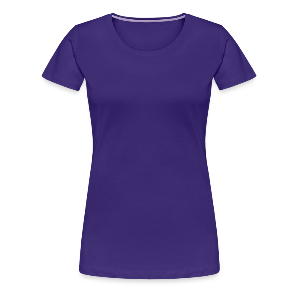 F#CK THE SYSTEM WOMEN'S PREMIUM T-SHIRT - purple