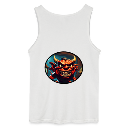 BABY DEVIL - MEN'S TANK TOP - white