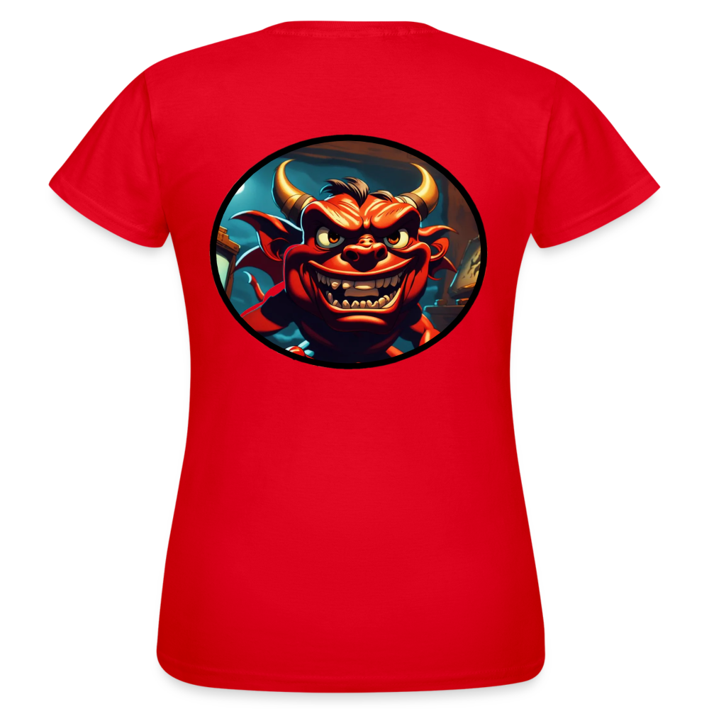 BABY DEVIL - WOMEN'S CLASSIC T-SHIRT - red