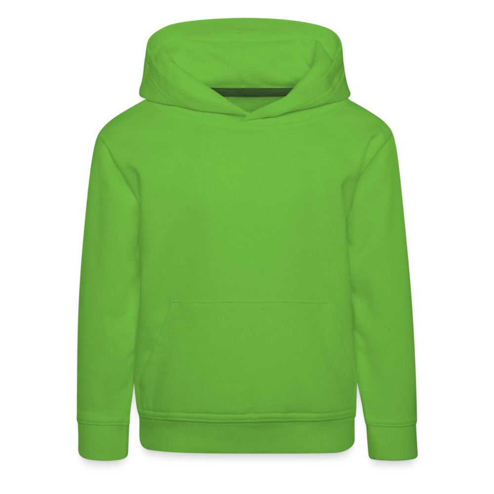 QUACK!! CHILDREN'S HOODIE - light green