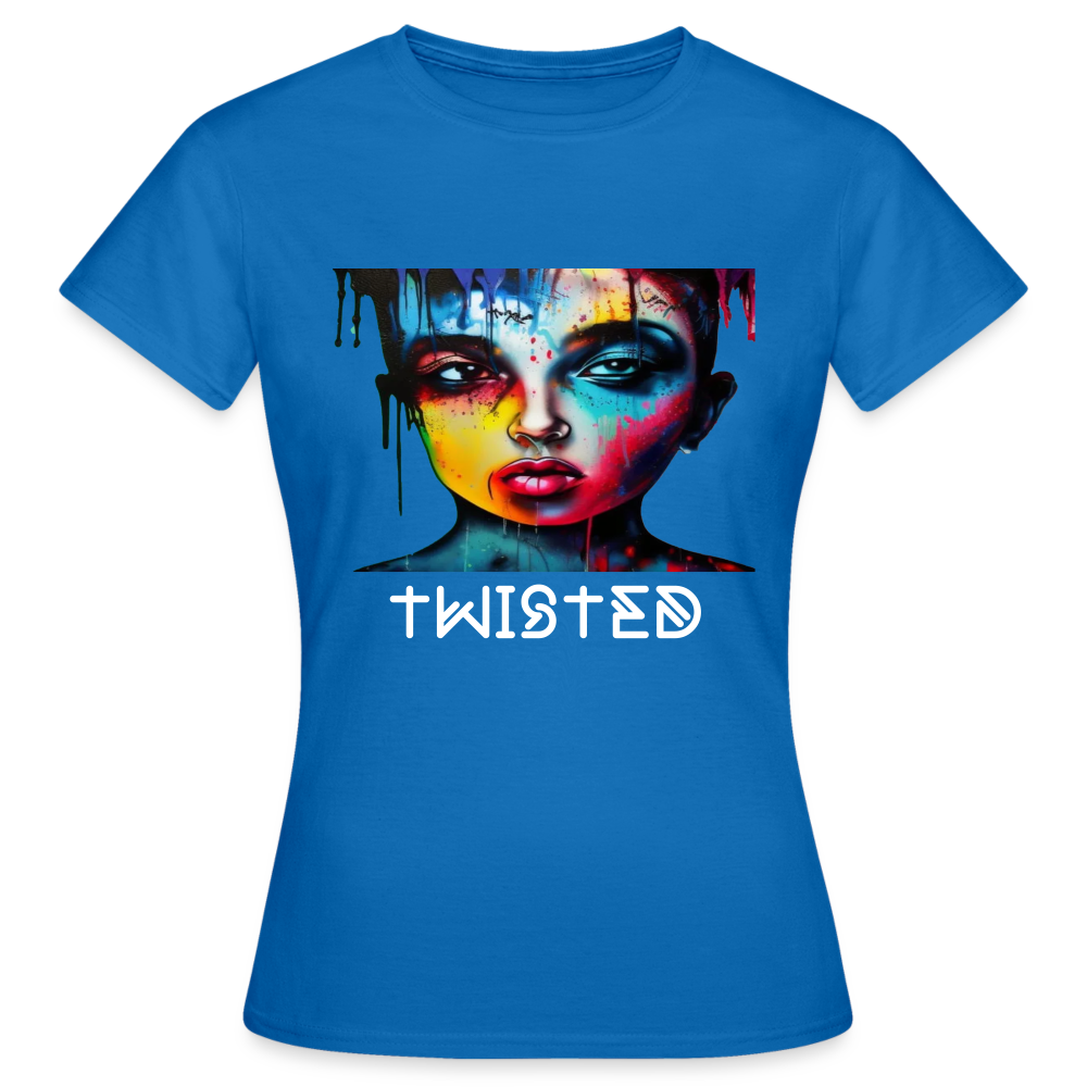 TWISTED!! WOMEN'S CLASSIC T-SHIRT - royal blue