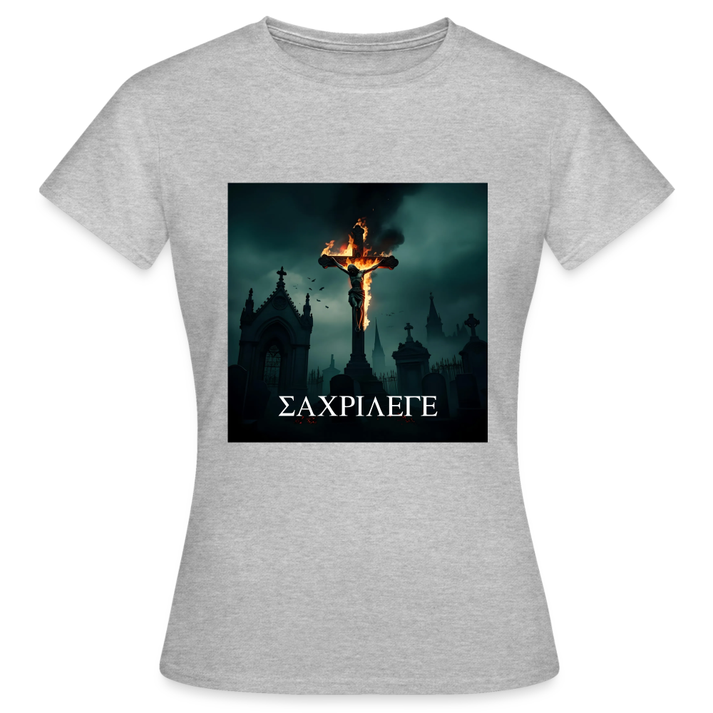 SACRILEGE - WOMEN'S CLASSIC T-SHIRT - heather grey