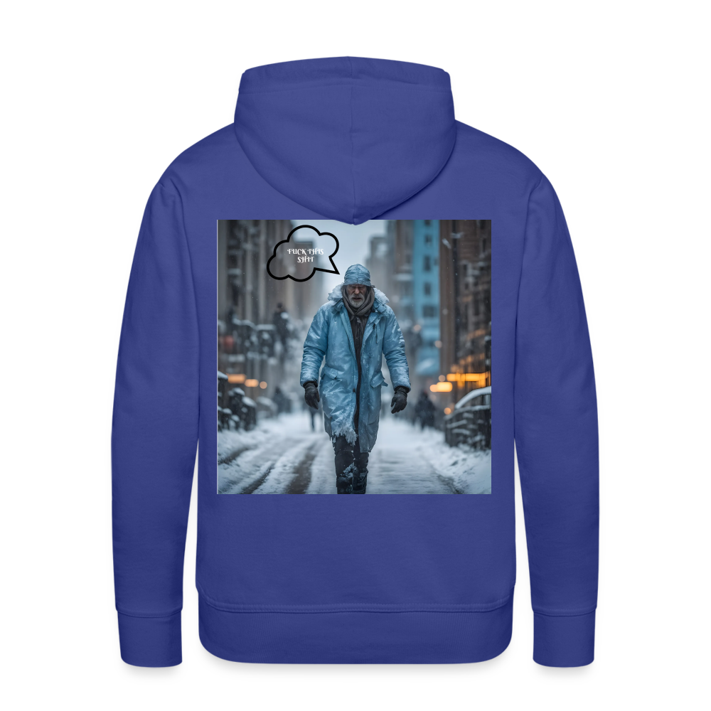 FUCK THIS SHIT - MEN'S HOODIE - royal blue