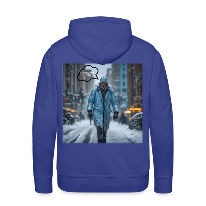 FUCK THIS SHIT - MEN'S HOODIE - royal blue