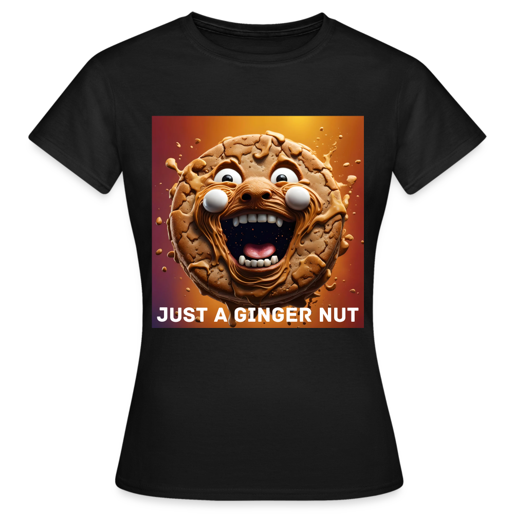 GINGER NUT - WOMEN'S CLASSIC T-SHIRT - black