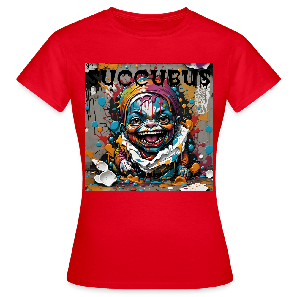 SUCCUBUS - WOMEN'S CLASSIC T-SHIRT - red