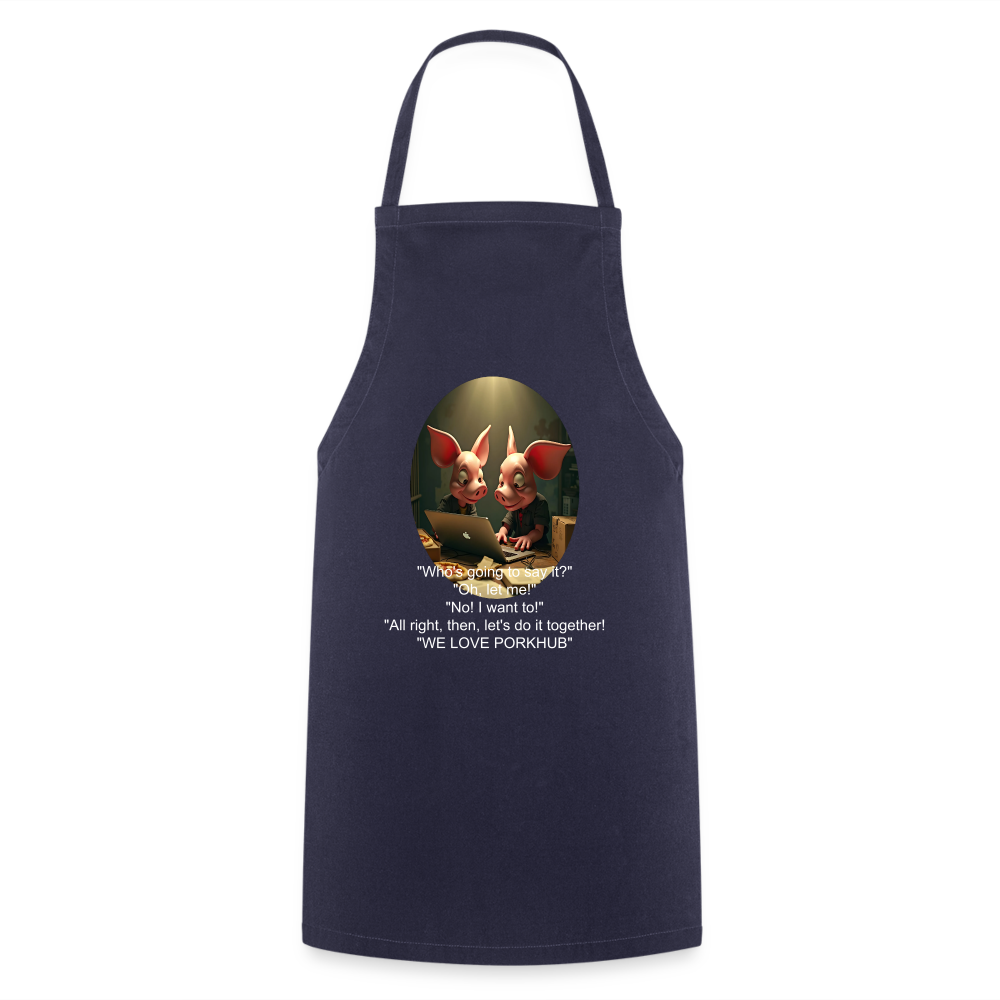 APPRECIATION - ADULT APRON - navy