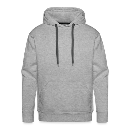 WHAT YOU LOOKING AT? - MEN'S HOODIE - heather grey