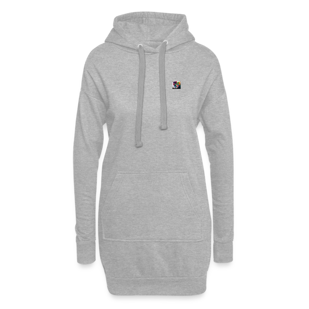 JR&LT® WOMEN'S HOODED DRESS - heather grey