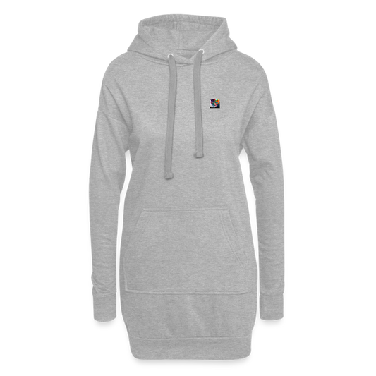 JR&LT® WOMEN'S HOODED DRESS - heather grey